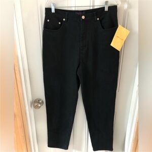 NWT Denim & Co. Black Stretch Jeans Size 14